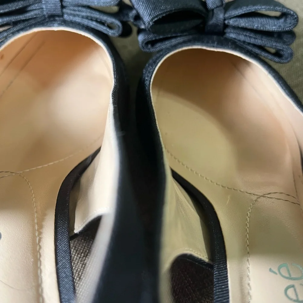 J Renee Woman’s Patent Leather Sling back Pumps 8,5 - Picture 9 of 10